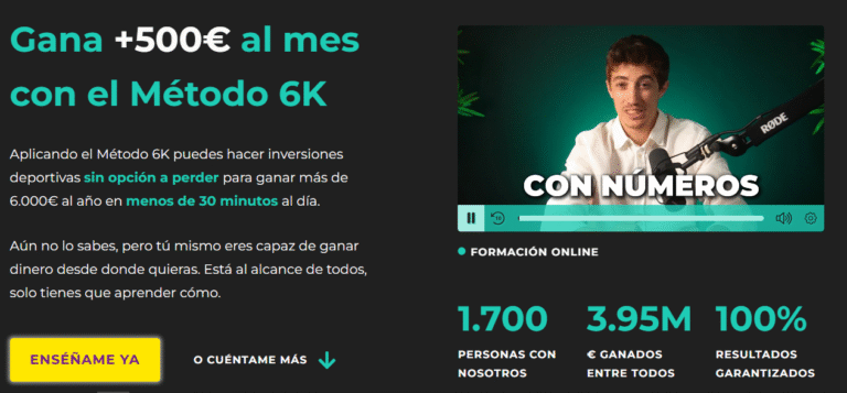 Método 6K opiniones
